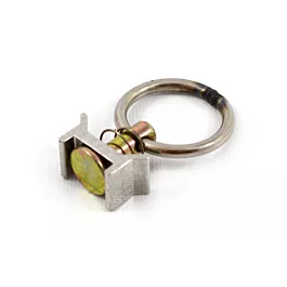 10 x dubbele fitting, eindfitting, dubbeleindbeslag voor airline-rails, sjorrail, 2700 daN