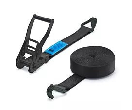 Alle spanbanden 50mm Spanband - 5T - 10m - 50mm - 2-delig met spitshaken - Zwart - Black Beauty Alle spanbanden 50mm Spanband - 5T - 10m - 50mm - 2-delig met spitshaken - Zwart - Black Beauty