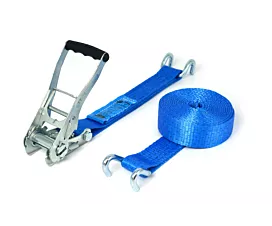 Alle spanbanden 50mm Spanband - 5T - 9m - 50mm - 2-delig met klauwhaken - Blauw Alle spanbanden 50mm Spanband - 5T - 9m - 50mm - 2-delig met klauwhaken - Blauw