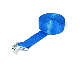 Alle spanbanden 50mm Spanband - 5T - 8,5m - 50mm - Lang deel met spitshaak - Blauw - STF350