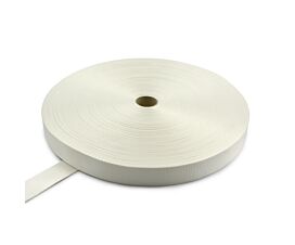 Polyester 50mm Polyester band 50mm - 6000kg - 100m op rol - zonder strepen (kies uw kleur)