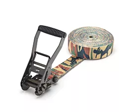 Alle spanbanden 50mm Spanband - 5T - 50mm - 1-delig - Ratel - Army green + Eigen label