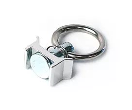 Eindfittings/Spanogen Spanoog/Eindfitting voor vliegtuigrail - RVS