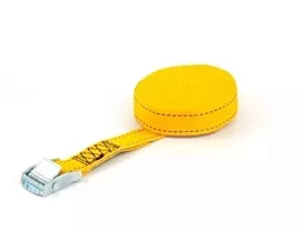 Alle spanbanden 25mm Spanband - 250kg - 3m - 25mm - 1-delig  - Klemgesp - Geel - PP - 20st. - Stockopruiming!