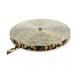 Alle band op rol - Polyester Polyester band Army green - 50mm - 7500kg - Rol - 100m - Militaire print Alle band op rol - Polyester Polyester band Army green - 50mm - 7500kg - Rol - 100m - Militaire print