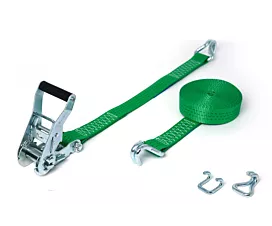 Tot 2,5T - Standaard Spanband - 2,5T - 35mm - 2-delig - Spits-/klauwhaken - Gepersonaliseerd Tot 2,5T - Standaard Spanband - 2,5T - 35mm - 2-delig - Spits-/klauwhaken - Gepersonaliseerd