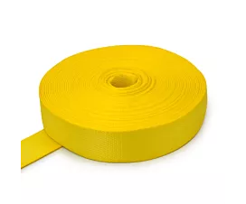 Polyester 75mm Polyester band 75mm - 15000kg - Geel