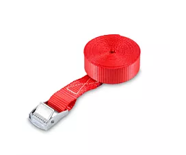 Alle spanbanden 25mm Spanband - 250kg - 4m - 25mm - 1-delig - Klemgesp - Rood - 10st. Alle spanbanden 25mm Spanband - 250kg - 4m - 25mm - 1-delig - Klemgesp - Rood - 10st.