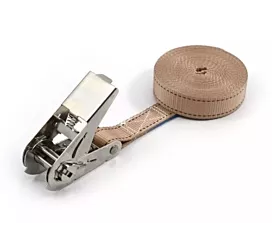 Tot 1,5T - Eindloos Spanband - 400kg - 25mm - 1-delig - RVS-ratel - Gepersonaliseerd Tot 1,5T - Eindloos Spanband - 400kg - 25mm - 1-delig - RVS-ratel - Gepersonaliseerd