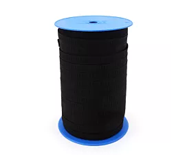 Alle - Black Webbing Rolluiklint - 14mm - Zwart