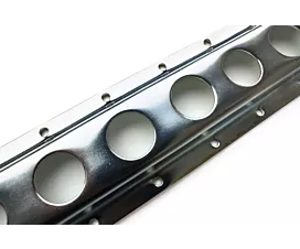 Vliegtuigrails & Toebehoren Bindrail - Rond gat 25mm - 1,5m