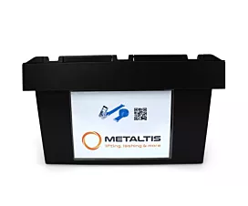 Opslagbakken - Robuust & Stapelbaar Zelfklevende etikettenhouder - A4 dwars - 1st.