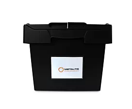 Opslagbakken - Robuust & Stapelbaar Zelfklevende etikettenhouders - A6 dwars - 4st.