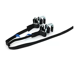 Aanhangwagen - Afdeknetten Spanband - 250kg - 1,4m - 25mm - Boordklem - Zwart Aanhangwagen - Afdeknetten Spanband - 250kg - 1,4m - 25mm - Boordklem - Zwart