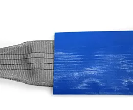 Alle hoekbeschermers Kunststof beschermhoes voor hijsbanden 4 ton - Blauw - Kies uw lengte
