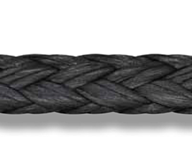Alle touwen Liros-touwen - D-Pro - 2mm - 410kg - zwart - Dyneema