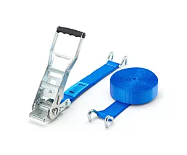 5T - Ergo Spanband - ERGO 5T - 9m - 50mm - 2-delig met klauwhaken - Blauw - STF500