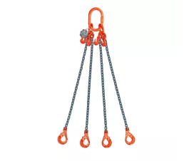 Ketting 4-sprongen G10 Hijsketting - 10mm - 4-sprong - inkorthaken - G10 - kies uw haken Ketting 4-sprongen G10 Hijsketting - 10mm - 4-sprong - inkorthaken - G10 - kies uw haken