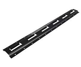 E-track rails & Toebehoren Verticale bevestigingsrail / E-trackrail - 0,6m - Staal - Zwart E-track rails & Toebehoren Verticale bevestigingsrail / E-trackrail - 0,6m - Staal - Zwart
