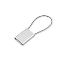 Metalen labels Aluminium ID-label / cable seal - blanco + extra lange kabel - Premium
