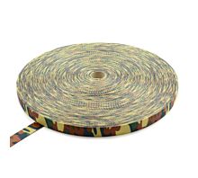 Band op rol Polyester band Army green 35mm - 3750kg - 100m op rol - Militaire print
