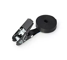 Alle spanbanden op maat 150kg - 20mm - 1-delig - Ratel "Mini" - Zwart