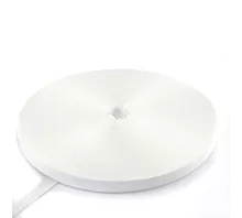 Polypropyleen - 10 tot 20mm Polypropyleen band 20mm - 425kg - Op rol - Wit